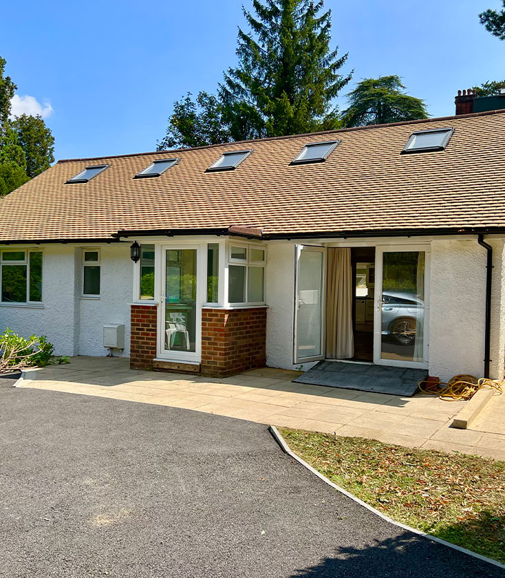 Outside front of Supported Living Home in Kenley Croydon